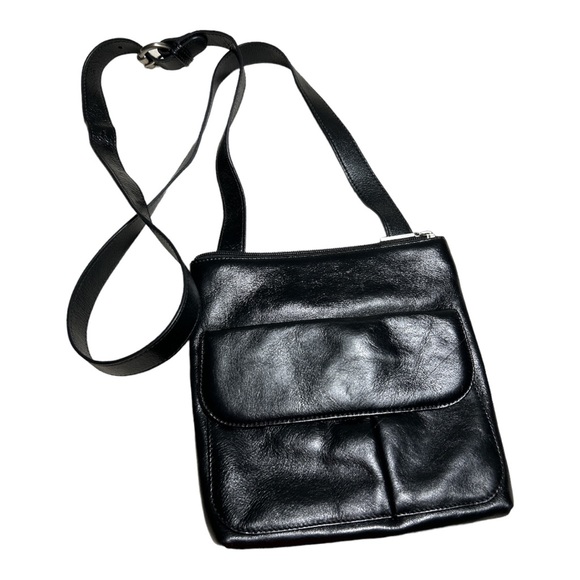 Hobo Black Crossbody Bag - Picture 1 of 14